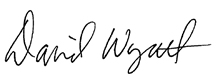 David Wyatt Signature