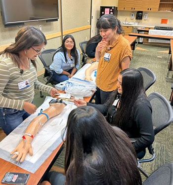 OR Skills Day at San Carlos Apache Healthcare Corporation. Used with permission.