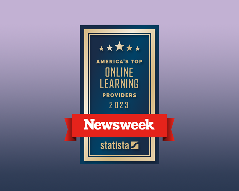 Newsweek America's Top Online Learning Providers 2023