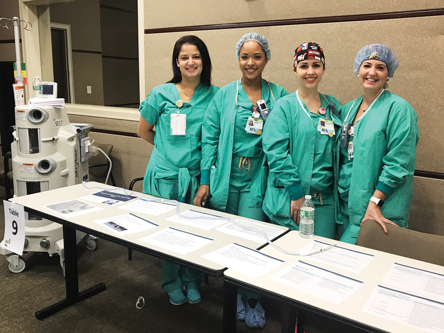 Employee Safety Banding Together to Breathe Easier Outpatient Surge