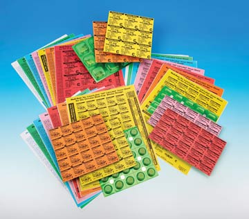 Color-coded Labels