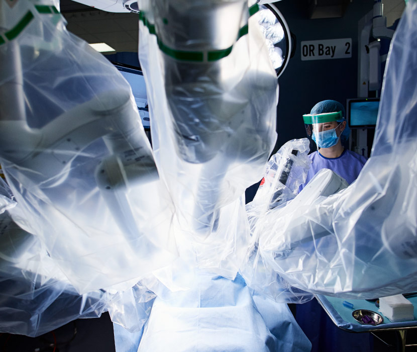 robotic surgery operating room