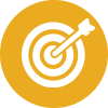 Graphic of Bulls Eye Icon