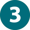 Graphic of Number 3 Icon