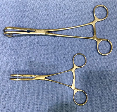 Cardiovascular clamps, Derra Partial Occlusion clamps, Cardiothoracic Instrumentation