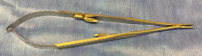 Coronary needle holders, locking, Castro, Cardiothoracic Instrumentation
