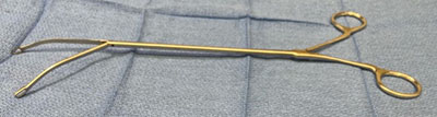 Lymph node grasper, thoracic instrumentation