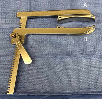 Sternal Retractor, Cardiothoracic Instrumentation