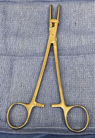 Tubing clamp, Cardiothoracic Instrumentation