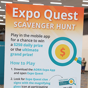 Sign of Expo Quest