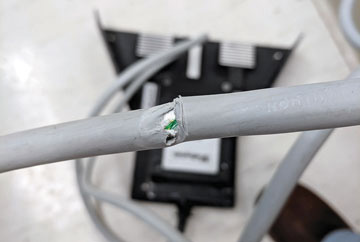 Insulation breach