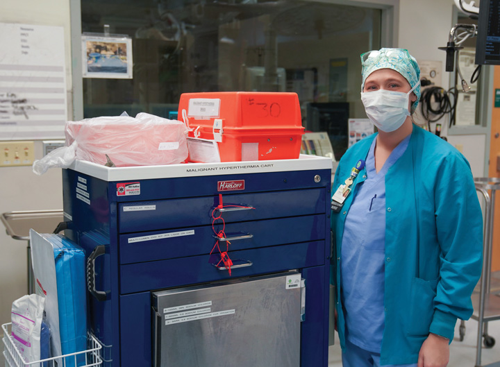 Malignant hyperthermia training